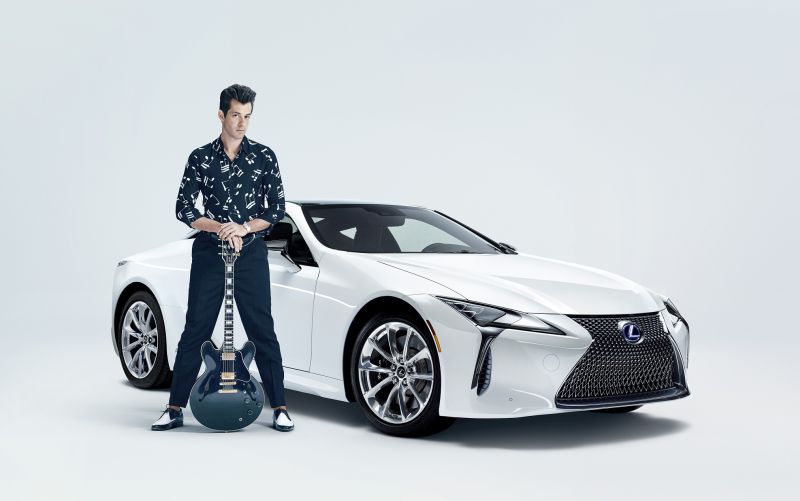 APRIL 11, 2017: Global music producer Mark Ronson collaborates with Lexus for ‘Make Your Mark’ campaign to celebrate the launch of the new Lexus LC (Photo by @gavinbondphotography for Lexus)