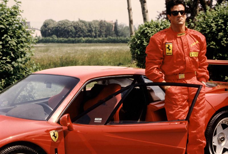 Sylvester-Stallone ve F40 -1990 Yılı